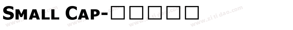 Small Cap字体转换
